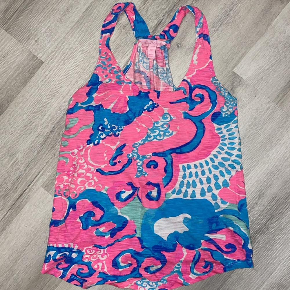 Lilly Pulitzer pink XXS tank top